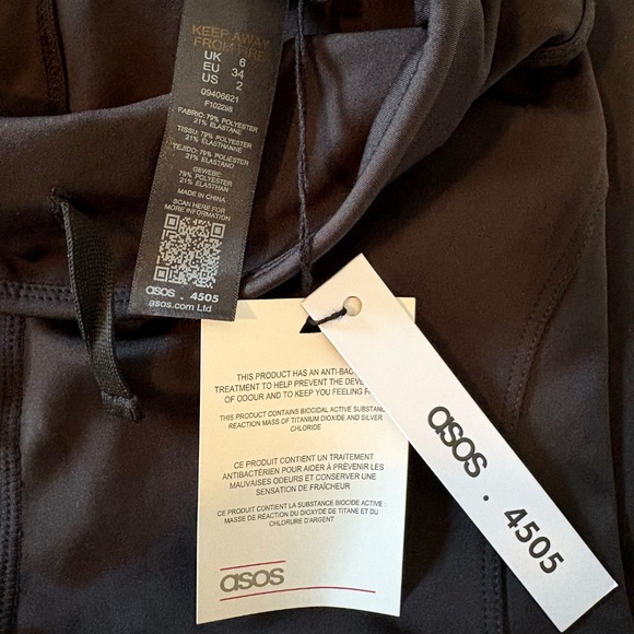 ASOS Women's Black Leggings NWT Size 2 - Picture 10 of 10